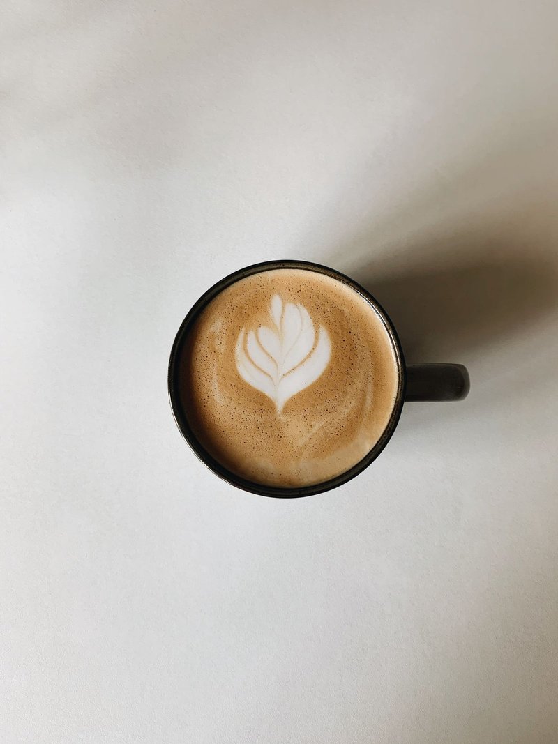 カプチーノの俯瞰