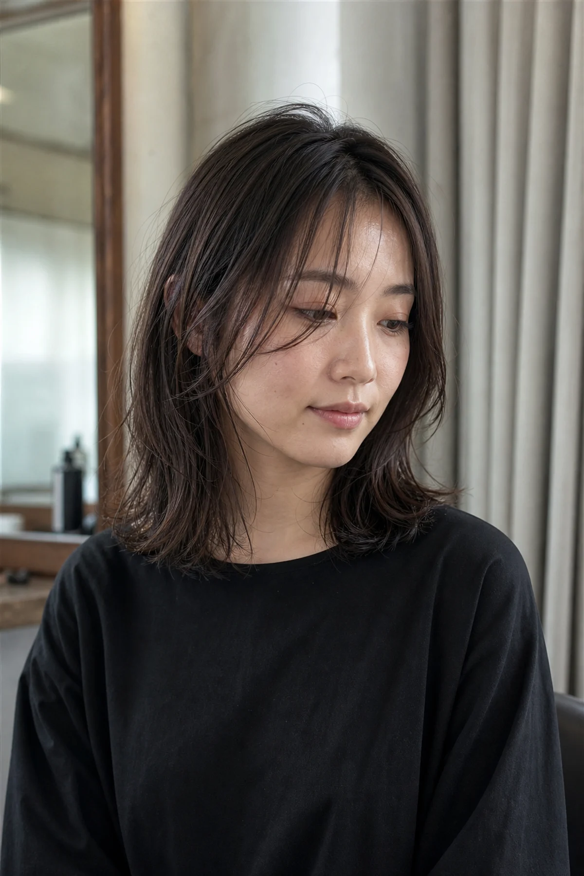 架空モデルのヘアスタイルイメージ